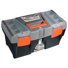 Ящик с органайзером Stels 90705 50x26x26 см 20 черный/серый