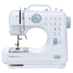 Швейная машина VES electric 500-BL, белый/голубой