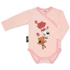 Боди lucky child размер 26 (80-86), светло-розовый
