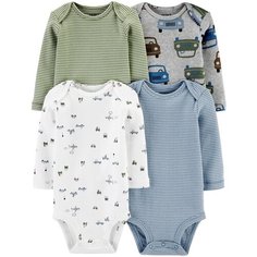 Набор боди Carters (4 шт.) размер 12M, мульти Carters
