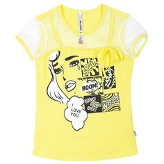 Футболка Nota Bene, размер 134, желтый