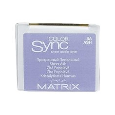 Matrix Color Sync тонер для волос на кислотной основе без аммиака Sheer acidic toner, ash, 90 мл