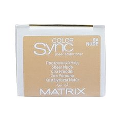 Matrix Color Sync тонер для волос на кислотной основе без аммиака Sheer acidic toner, nude, 90 мл