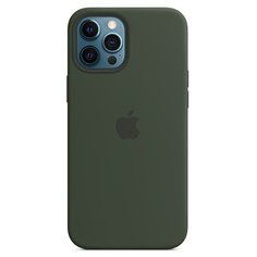 Чехол-накладка Apple MagSafe силиконовый для iPhone 12 Pro Max кипрский зелёный