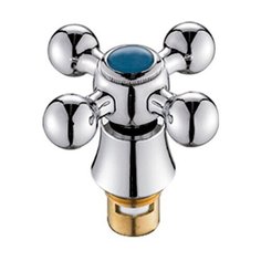 Ручка для смесителя с керам. кран-буксой, 1/2 дюйма, 180 градусов, 24 шлица, арт P61-1 Potato