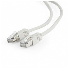 Патч-корд FTP Cablexpert PP22-0.5m кат.5e, 0.5м, литой, многожильный (серый)