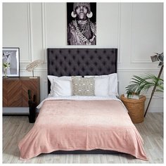 Плед "Сицилия" персиковый, 200*220 см Bozhong Home Textile