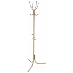 Напольная вешалка InHome ВКИ1 из металла, для верхней одежды, сумок и зонтов, 60х60х180 см, бежевый
