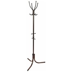 Напольная вешалка InHome ВКИ1 из металла, для верхней одежды, сумок и зонтов, 60х60х180 см, медный антик