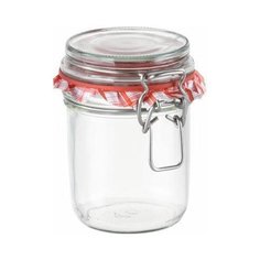 Стеклянная банка с зажимом Tescoma DELLA CASA 350 мл 895142