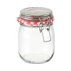 Стеклянная банка с зажимом Tescoma DELLA CASA 800 мл 895144