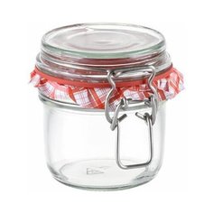 Стеклянная банка с зажимом Tescoma DELLA CASA 200 мл 895141