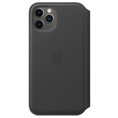 Чехол для Apple iPhone 11 Pro Max Leather Folio Black