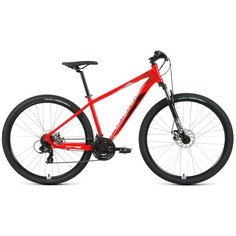 Велосипед Forward APACHE 29 2.2 S disc 2021 рост 21 красный/серебристый