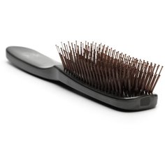 Японская универсальная Расческа Graphite для бережного очищения кожи головы, массажа и легкого расчесывания даже самых запутанных волос. Majestic