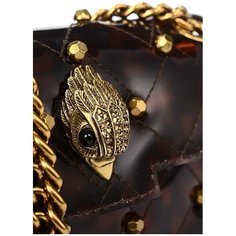 Сумка-клатч женская Kurt Geiger KG2548920979 dark brown-synthetic