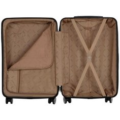 Чемодан средний РР5637 (3-ой) 24" темно-серый Polar