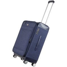 Чемодан средний Р1930 (2-ой) (24") синий Polar