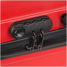 Чемодан малый РА056 19" (2-ой) красный Polar