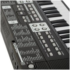 Синтезатор Клавишник BONDIBON 61 клавиша, с микрофоном и USB-шнуром (ВВ4949)