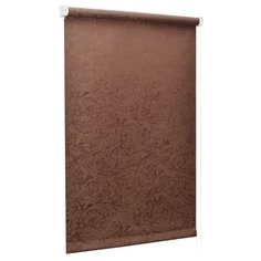 Рулонная штора Delfa "Венеция", шоколад, 95*170 см