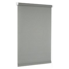Рулонная штора Delfa "Сантайм Роял", серый, 95*170 см