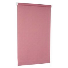 Рулонная штора эконом Delfa "Сантайм Лен", розовый, 73*160 см