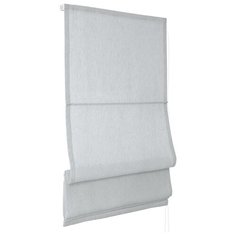 Римская штора Delfa Siena Fantasy тюлевые, серо-голубой, ширина 68 см