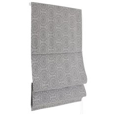 Римская штора Delfa Rimini, серый, ширина 57 см