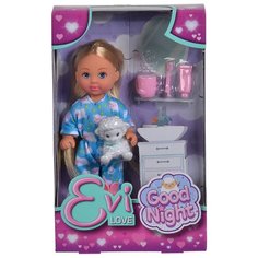 Кукла Еви 12 см с овечкой Набор Спокойной ночи Simba 5733406