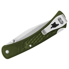 Нож складной Slim Select B0110ODS2 110 , рукоять зеленый нейлон, сталь 420HC Buck