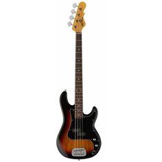 Бас-гитара G&L Tribute LB-100 3-Tone Sunburst Jatoba