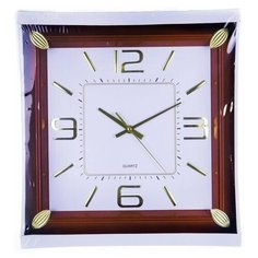 Часы настенные квадратные Home art "ТРАДИЦИЯ" 34,8x34,8 см Guterwahl