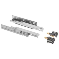 Направляющие MODERN SLIDE L-250 полного выдвижения для деревянных ящиков с доводчиком GTV