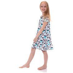 "Сорочка для девочек арт 11467, р.134" NOA