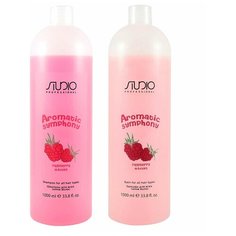 Kapous Набор для всех типов волос Малина (шампунь 1000 мл + бальзам 1000 мл)