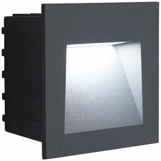 Светильник встраиваемый светодиодный, 3W, 4000K, IP65, серый, LN013 Feron