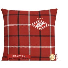 Подушка декоративная СПАРТАК ДНК Хлопковый край