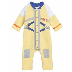 Комбинезон ЁМАЁ, размер 68, св.желтый