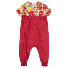 Комбинезон ЁМАЁ Фруктовый взрыв (22-906), размер 62, малиновый