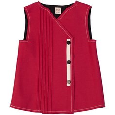 Жилет ЁМАЁ размер 92, вишневый