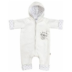 Комбинезон Сонный Гномик, размер 74, молоко