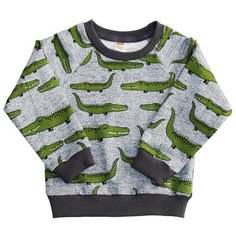 Свитшот Веселый Малыш размер 74, серый