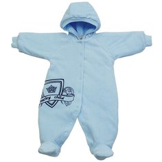 Комбинезон lucky child, размер 24 (74-80), голубой
