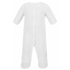 Комбинезон lucky child, размер 20 (62-68), белый