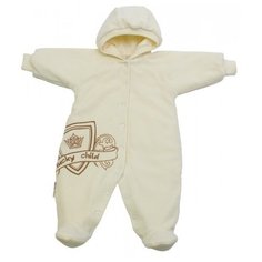 Комбинезон lucky child, размер 26 (80-86), экрю