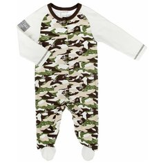 Комбинезон lucky child, размер 18 (56-62), милитари