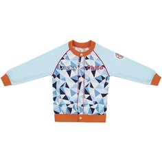 Олимпийка lucky child размер 26 (80-86), синий/голубой