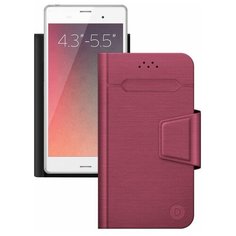 Чехол-книжка универсальный Deppa Wallet Fold M красный