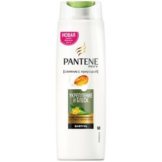 Pantene шампунь Слияние с природой Укрепление и блеск для тусклых волос, 250 мл